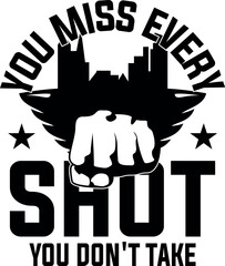 GYM QUOTES T SHIRT DESIGN