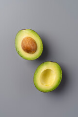 Avocado Products made from avocados  Food nutrition concept.