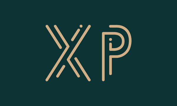 XP X xp initial logo | initial based abstract modern minimal creative logo, vector template image. luxury logotype logo, real estate homie logo. typography logo. initials logo