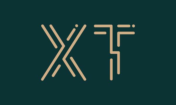 XT X xt initial logo | initial based abstract modern minimal creative logo, vector template image. luxury logotype logo, real estate homie logo. typography logo. initials logo