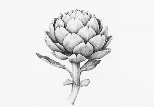 Artichoke, organic vegetable, sketch. Vintage retro print, artichoke food, botanic ink style drawing, linear drawing, engrave old school. Sketch artwork silhouette artichoke. Illustration