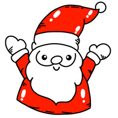 santa claus cartoon