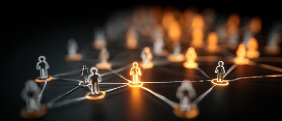 Sleek designs for the contemporary kitchen space makeover. Digital interaction icon. Setting up kitchens: subtle changes with custom lighting and hardware. Social connection idea.