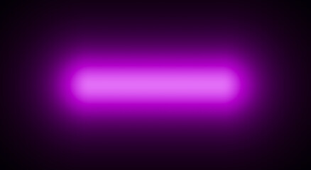 Vibrant neon purple and pink glowing bar light on dark background, futuristic abstract design for technology or digital art themes.