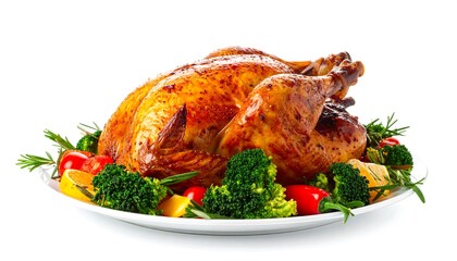 Roasted Chicken with Vegetables - A Delicious and Nutritious Meal.