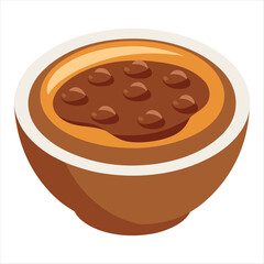 Vector illustration of sweet chocolate desserts like cake and cookies, perfect for food and bakery design