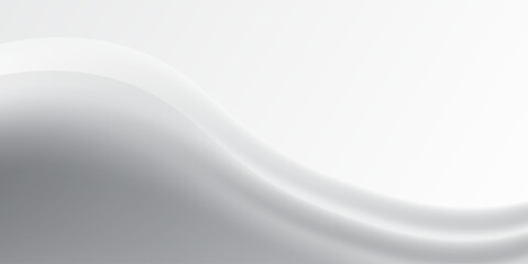 Vector gray line background curve element with white space for text and message design, overlapping layers, vector, modern abstract design vector. eps 10