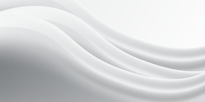 Vector gray line background curve element with white space for text and message design, overlapping layers, vector, modern abstract design vector. eps 10