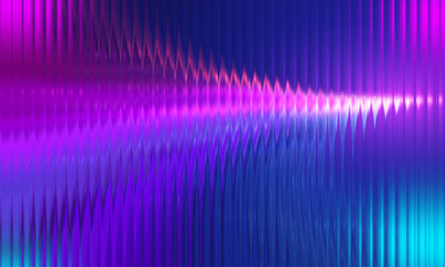 Vibrant Neon Wave Reflection – Abstract Purple and Blue Gradient Light Background