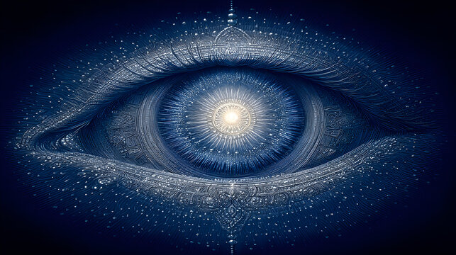 Mystic Eye A Portal to Cosmic Consciousness and Inner Vision.
