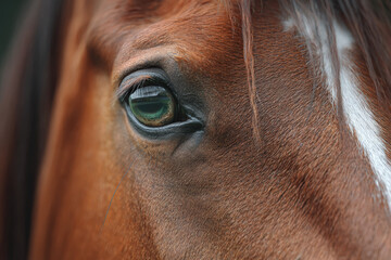 Beautiful horse, portrait shot, close up of face, green eyes, great details, high quality photo, 8K