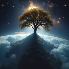 Big tree in the universe