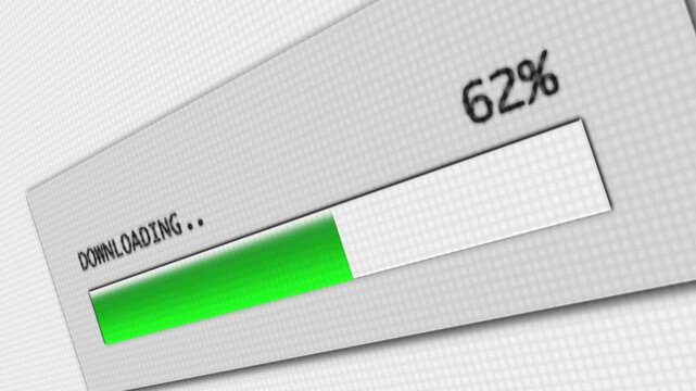 indicator icon. 4k video video Loading buffer progress bar. Motion graphic video animation Digital download progress or status bar Loading Bar and