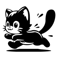 Cat Vector Silhouette 24