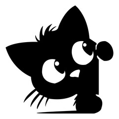 Cat Vector Silhouette 23