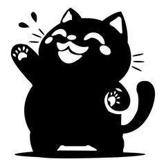 Cat Vector Silhouette 32