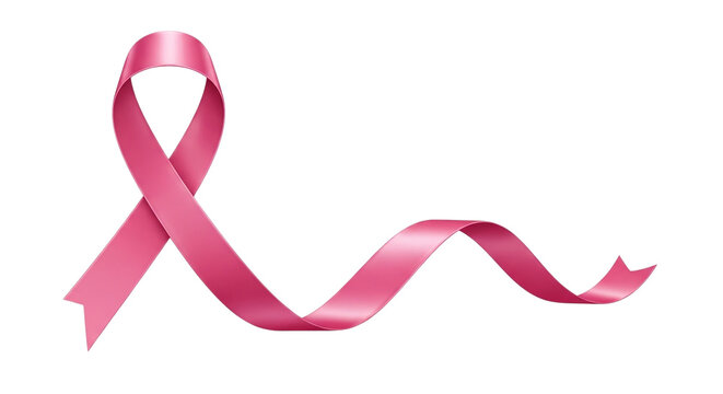 Pink Ribbon Symbol for Breast Cancer Awareness and Support A Message of Hope Fight Against Cancer and Promoting Research