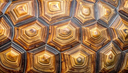 Fototapeta premium Turtle shell pattern background. Suitable for marketing or business purposes