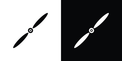 Airscrew icon – stock vector 10 eps. © iconic