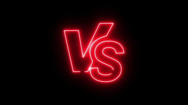 sport, team, v, versus, versus neon, victory, vs, vs neon boxing, neon Versus VS Battle background animation. VS versus bars neon animated versus vs bars neon multilayer co op team with smoky. - Powered by Adobe