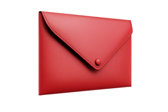 Empty Kraft Envelope Vector PNG Isolated on Transparent Background - Powered by Adobe