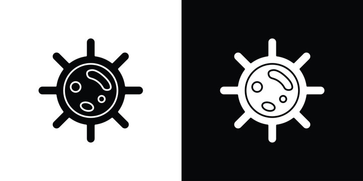 Big Cellule icon &ndash; stock vector 10 eps.