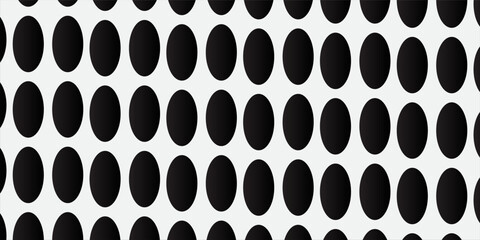 black pattern round vector background