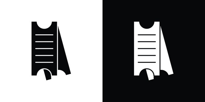 Eticket icon &ndash; stock vector 10 eps.