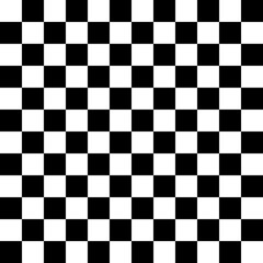 Fototapeta premium Black and white geometric grid pattern