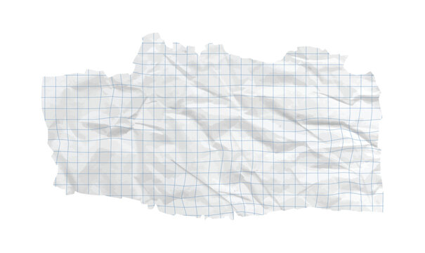 Torn paper sheet with grid and square lines for scrapbook or notebook craft by math students. Vintage gray fragment of lined check bg paper for diary, letter, or cartoon notice design. Vector