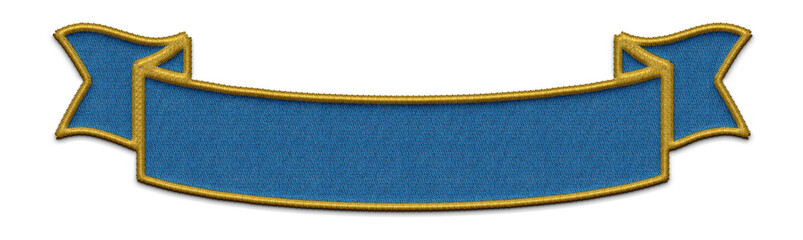 ribbon embroidery for background.  Blue ribbon embroidery,