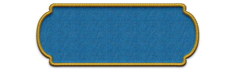 ribbon embroidery for background.  Blue ribbon embroidery,