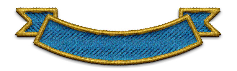 ribbon embroidery for background.  Blue ribbon embroidery,