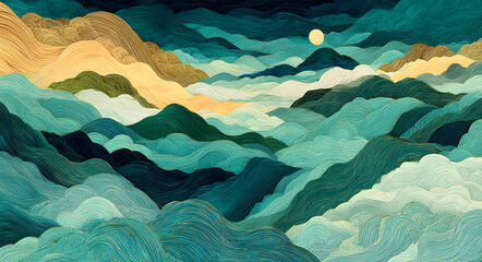 Endless vector texture for wallpaper, wrapping paper, background, surface texture, pattern fill