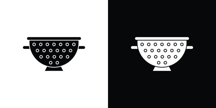 Strainer icon &ndash; stock vector 10 eps.