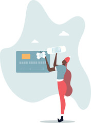 Credit repair, process to fixing poor credit standing, recover from financial mistake or negotiate with lender concept.life and employment of people.