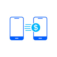 Icon a online lending, isolated against a clean background.