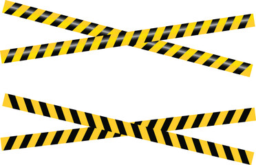 black yellow stripes line tape. Diagonal Stripe Pattern and Industrial Warning Border Icons. Hazard Sign Interface Collection