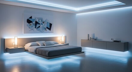 modern bedroom interior