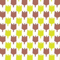 seamless pattern with shape design