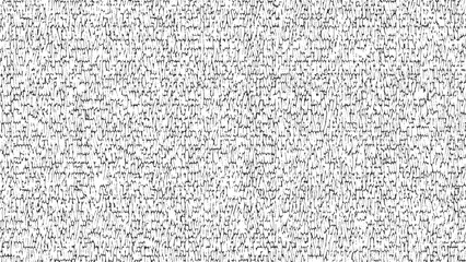 Black and white abstract organic textured pattern with irregular shapes background