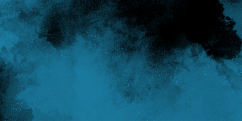 abstract painting soft blue textured on wet white paper. abstract watercolor scraped grungy paper texture, blue sky in grunge style . Beautiful stylist modern blue texture background with smoke.