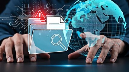 Cybersecurity concept, data privacy and protection from online fraud. - Powered by Adobe