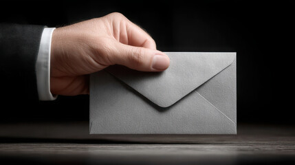 Corruption in government depicted through a hand passing an envelope full of money in a dark setting