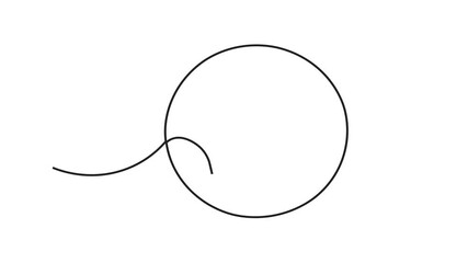 Social Media Like Icon,Continuous Single Line Drawing Animation, Minimalist Monoline Technology Design of Thumbs Up Symbol, Simple Vector Illustration on White Background - Powered by Adobe