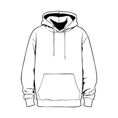 Casual hooded sweatshirt representing streetwear fashion, comfort clothing, and modern urban style.