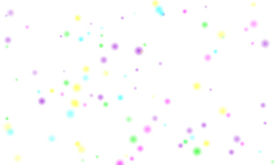 Vibrant Confetti Burst on Transparent Backdrop - Abstract Celebration Design Element