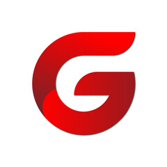 Web line modern color full letter logo design