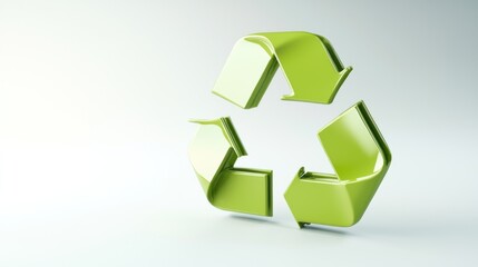 Recycling symbol illustration