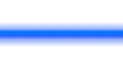 Obraz premium Vibrant Neon Blue Horizontal Light Streak PNG on Transparent Background - High Resolution Dynamic Glow Effect Overlay